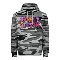 Slate Camo Spooky season Halloween Premium Hoodie - RanaPortraitStore