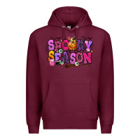 Burgundy Spooky season Halloween Premium Hoodie - RanaPortraitStore