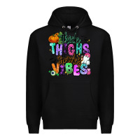 Black Thick thighs spooky vibes Premium Hoodie - RanaPortraitStore