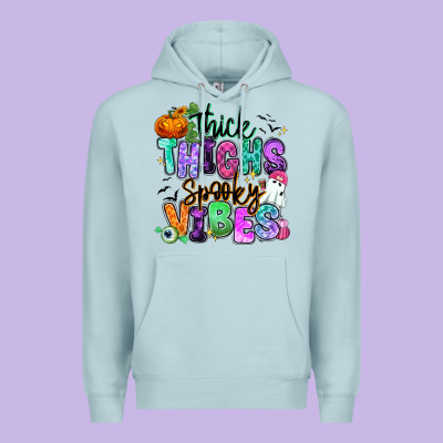 Premium Hoodie Thick thighs spooky vibes