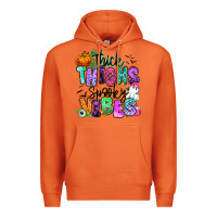 Carrot Thick thighs spooky vibes Premium Hoodie - RanaPortraitStore