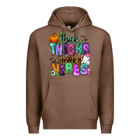Chestnut Thick thighs spooky vibes Premium Hoodie - RanaPortraitStore