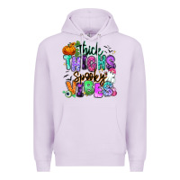 Lilac Thick thighs spooky vibes Premium Hoodie - RanaPortraitStore