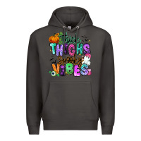 Smoke Thick thighs spooky vibes Premium Hoodie - RanaPortraitStore