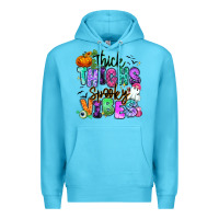 Ocean Blue Thick thighs spooky vibes Premium Hoodie - RanaPortraitStore