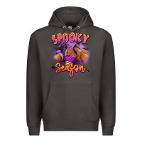 Smoke Spooky season sneaker and heel afro woman Premium Hoodie - RanaPortraitStore