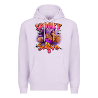 Lilac Spooky season sneaker and heel afro woman Premium Hoodie - RanaPortraitStore