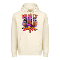 Sandshell Spooky season sneaker and heel afro woman Premium Hoodie - RanaPortraitStore