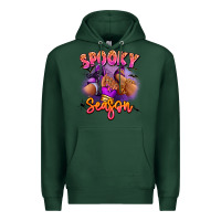 Sports Green Spooky season sneaker and heel afro woman Premium Hoodie - RanaPortraitStore