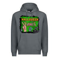 Rock Watercolor Halloween Vibes Premium Hoodie - RanaPortraitStore