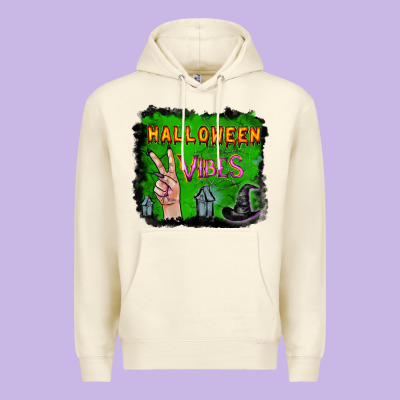 Premium Hoodie Watercolor Halloween Vibes