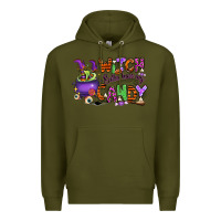 Army Green Witch better have my candy Premium Hoodie - RanaPortraitStore