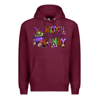 Burgundy Witch better have my candy Premium Hoodie - RanaPortraitStore