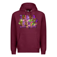 Burgundy Trick or treat smell my feet Premium Hoodie - RanaPortraitStore