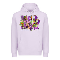 Lilac Trick or treat smell my feet Premium Hoodie - RanaPortraitStore