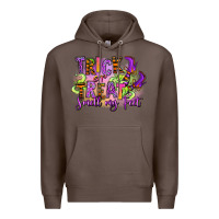 Coffee Trick or treat smell my feet Premium Hoodie - RanaPortraitStore