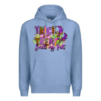 Colony Blue Trick or treat smell my feet Premium Hoodie - RanaPortraitStore