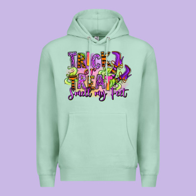 Premium Hoodie Trick or treat smell my feet
