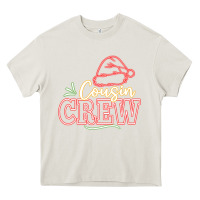 Cream cousin crew Heavy Core Tee - CowhideDigitalArt