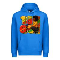 True Royal 1865 Juneteenth afro woman Premium Hoodie - RanaPortraitStore