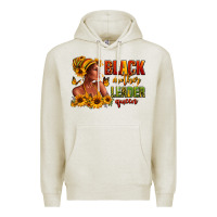 Oatmeal Heather Afro American black mother leader queen Premium Hoodie - RanaPortraitStore