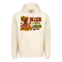 Afro American Black Mother Leader Queen Premium Hoodie | Teevron