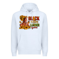 White Afro American black mother leader queen Premium Hoodie - RanaPortraitStore