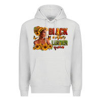 Dove Grey Afro American black mother leader queen Premium Hoodie - RanaPortraitStore