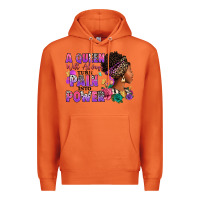 Carrot A queen will always turn pain into power Premium Hoodie - RanaPortraitStore