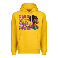 Lemon A queen will always turn pain into power Premium Hoodie - RanaPortraitStore