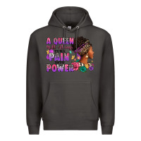 Smoke A queen will always turn pain into power Premium Hoodie - RanaPortraitStore