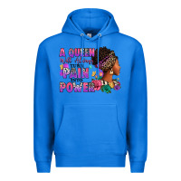 True Royal A queen will always turn pain into power Premium Hoodie - RanaPortraitStore