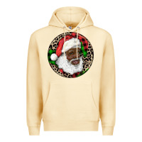 Pina Colada Afro Santa Christmas Premium Hoodie - RanaPortraitStore