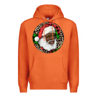 Carrot Afro Santa Christmas Premium Hoodie - RanaPortraitStore