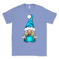 Colony Blue winter gnome with gift Classic Tee - BundleAndBundleShop