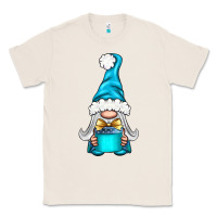Natural winter gnome with gift Classic Tee - BundleAndBundleShop