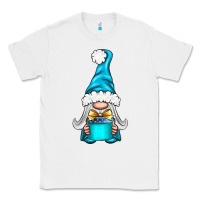 White winter gnome with gift Classic Tee - BundleAndBundleShop