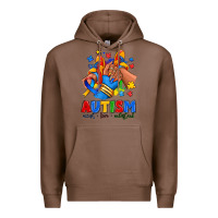Chestnut Autism accept love understand afro girl sneakers Premium Hoodie - RanaPortraitStore