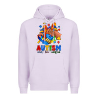 Lilac Autism accept love understand afro girl sneakers Premium Hoodie - RanaPortraitStore