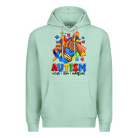 Seafoam Autism accept love understand afro girl sneakers Premium Hoodie - RanaPortraitStore