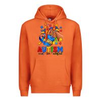Carrot Autism accept love understand afro girl sneakers Premium Hoodie - RanaPortraitStore
