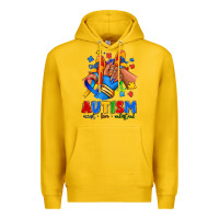 Lemon Autism accept love understand afro girl sneakers Premium Hoodie - RanaPortraitStore