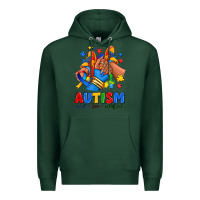 Sports Green Autism accept love understand afro girl sneakers Premium Hoodie - RanaPortraitStore