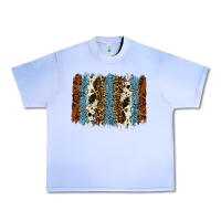 Grape Ice tool leather leopard cowhide backround Urban Heavy Tee - RanaPortraitStore