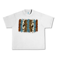 Lunar Rock tool leather leopard cowhide backround Urban Heavy Tee - RanaPortraitStore
