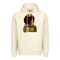 Sandshell Birthday queen afro girl Premium Hoodie - RanaPortraitStore