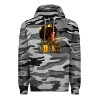 Slate Camo Birthday queen afro girl Premium Hoodie - RanaPortraitStore