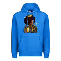 True Royal Birthday queen afro girl Premium Hoodie - RanaPortraitStore