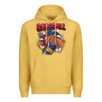 Antique Gold Baseball life afro girl sneakers Premium Hoodie - RanaPortraitStore