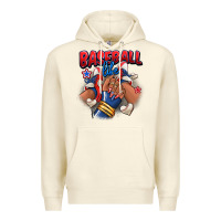 Sandshell Baseball life afro girl sneakers Premium Hoodie - RanaPortraitStore